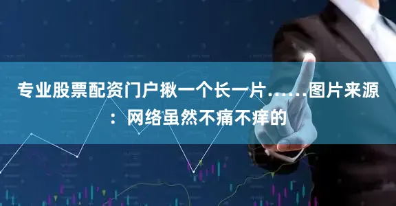 专业股票配资门户揪一个长一片……图片来源：网络虽然不痛不痒的
