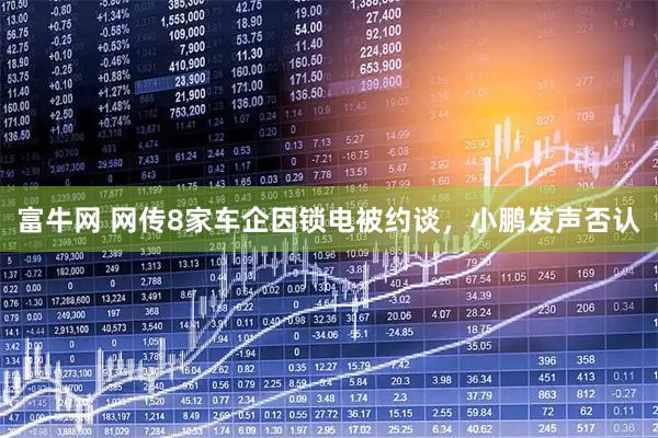 富牛网 网传8家车企因锁电被约谈，小鹏发声否认