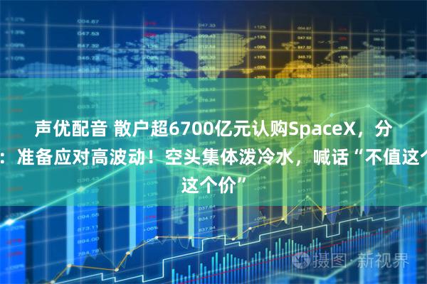 声优配音 散户超6700亿元认购SpaceX，分析师：准备应对高波动！空头集体泼冷水，喊话“不值这个价”
